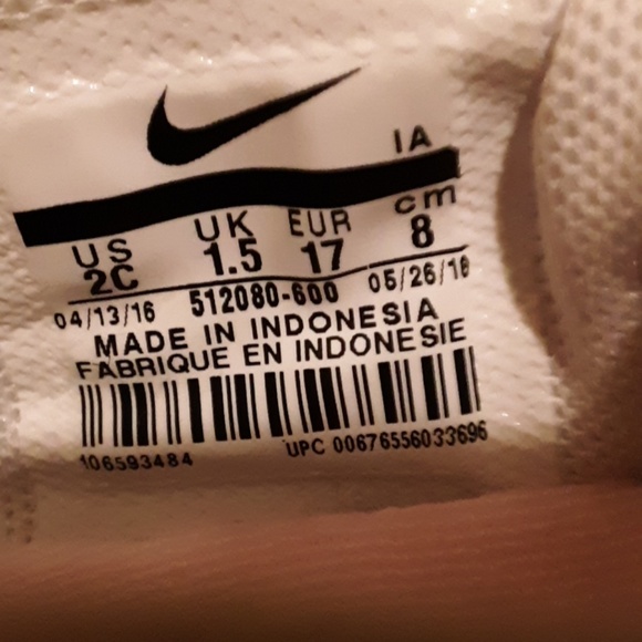 Babygirl Nike shoes 2c - Picture 2 of 5